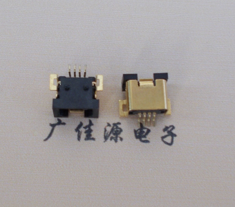 MINI USB4P雙防呆母座