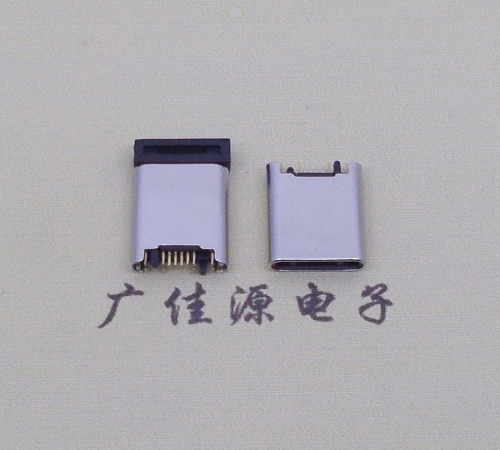 橋頭鎮(zhèn)usb3.1連接器type-c12p公頭.夾板0.7拉伸鉚壓直針7+5